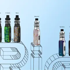 iStick Rim C 80W en plusieurs coloris : Wildness, E-Green, Maze, Macaron, Rainbow, Darkness.