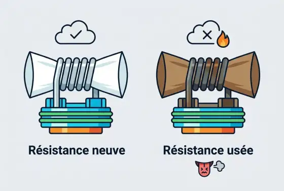 Pourquoi « check atomiseur » s’affiche et que faire ?